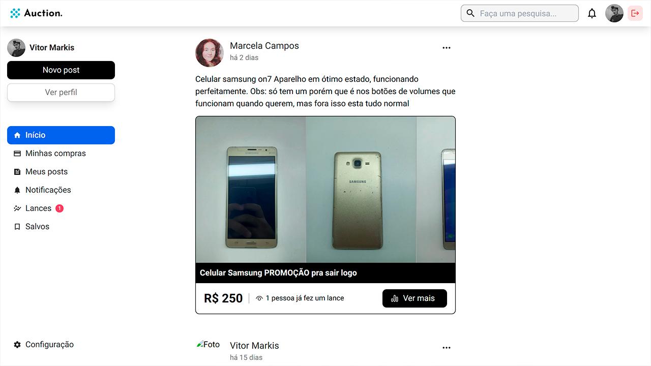 Projeto Auction App